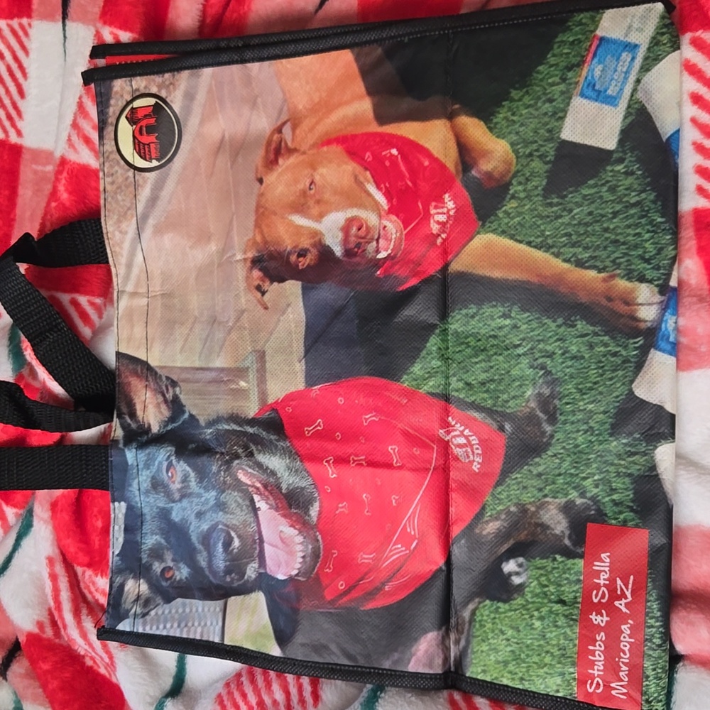 Redbarn Tote bag with dogs
